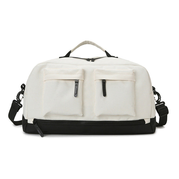 Sporty travel bag with two additional outer pockets Kalsten