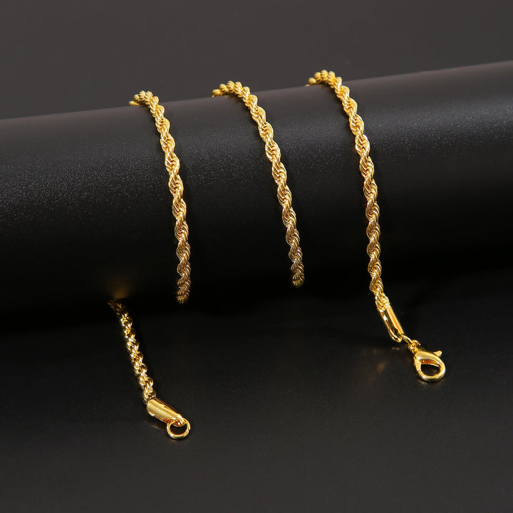 Twisted Rope Chain Necklace Kalsten