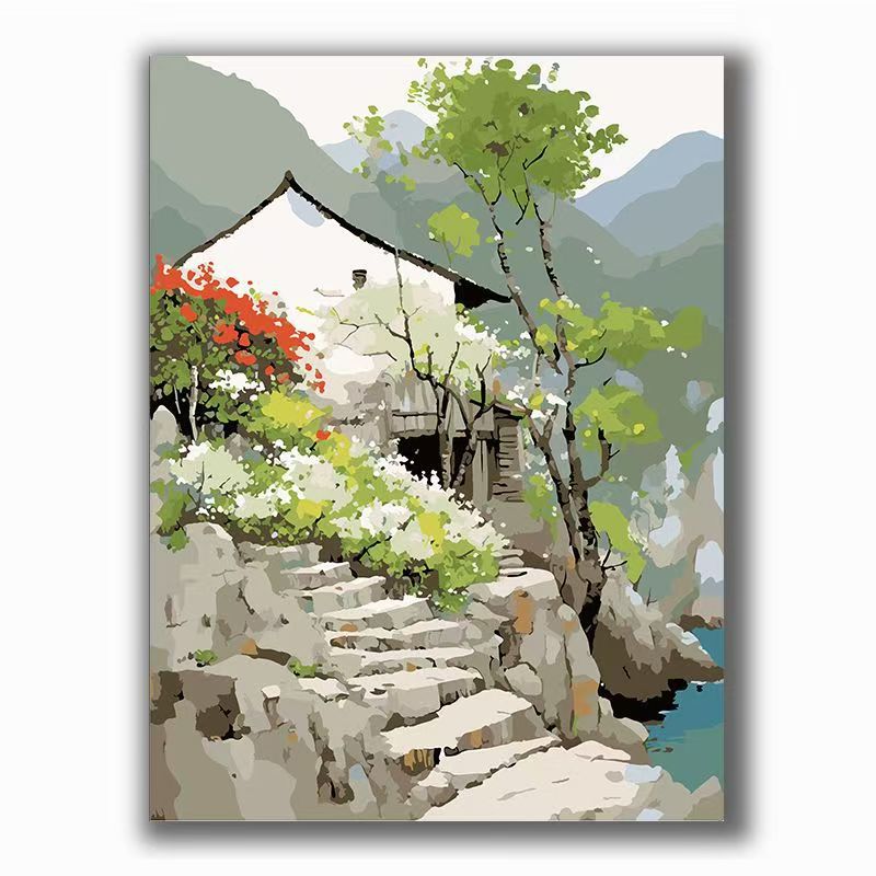 Urban Vintage Architecture Canvas Art Kalsten