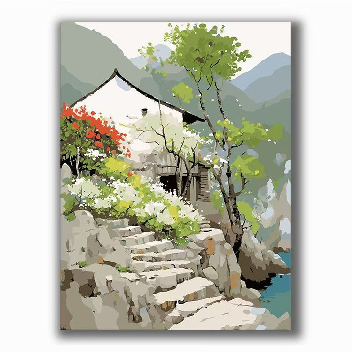Urban Vintage Architecture Canvas Art Kalsten