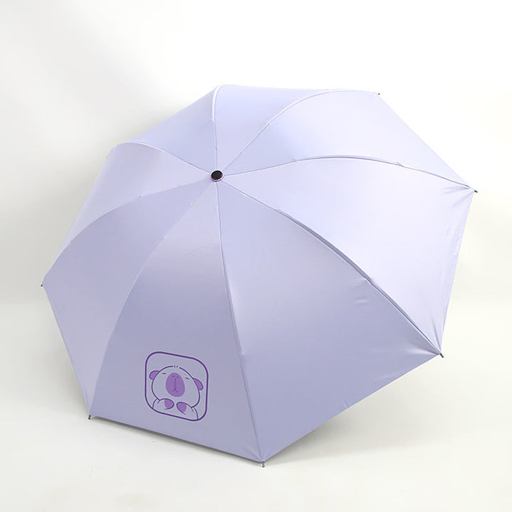 Ladies child-friendly umbrella with playful design Kalsten