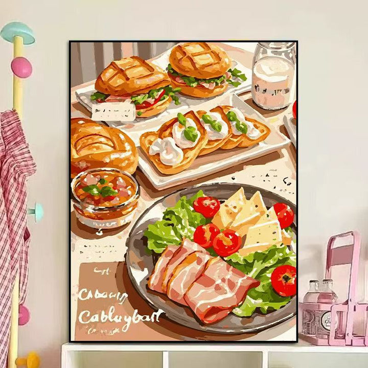 Culinary-Inspired Canvas Art Kalsten