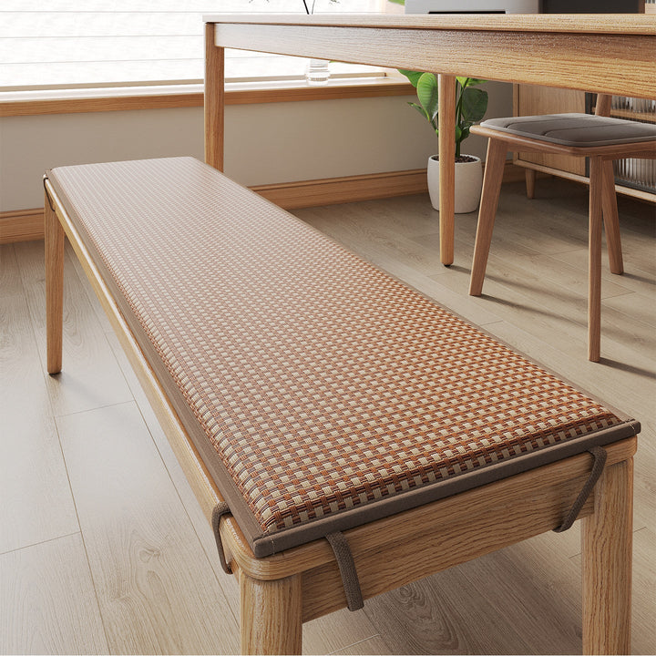 Woven Dining Bench Cushion Mat Kalsten