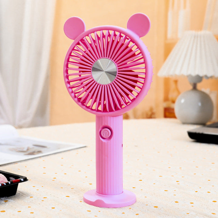 Women's Portable Mini Fan with Animal Ears Kalsten