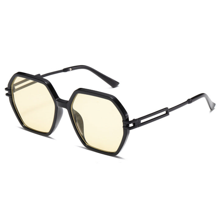 Women's fashionable sunglasses in avant-garde hexagon design Kalsten