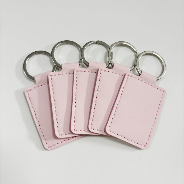 Unisex keychain made of high-quality synthetic leather with custom label Kalsten