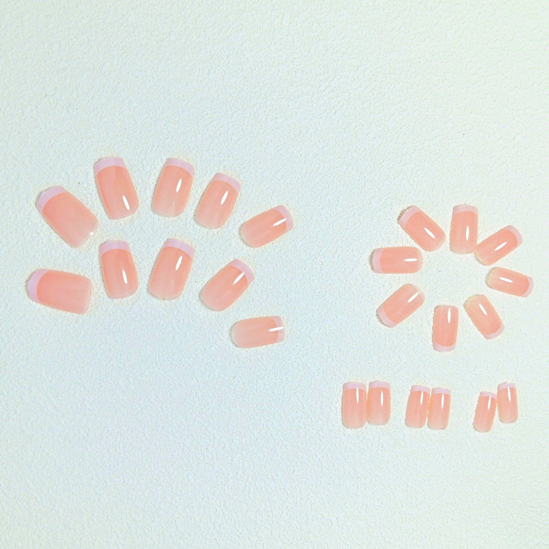 Elegant French Tip Press-On Nails Set Kalsten