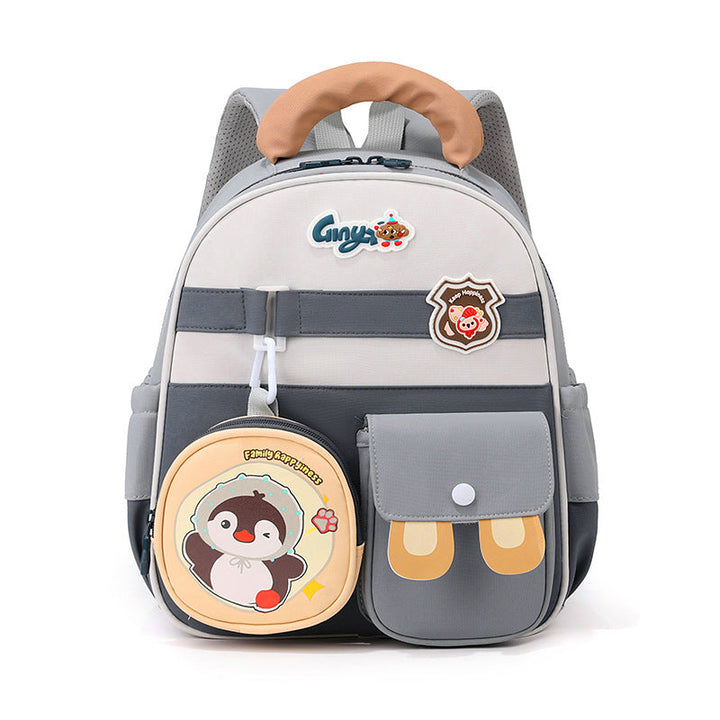 Children's Cute Character Design School Backpack