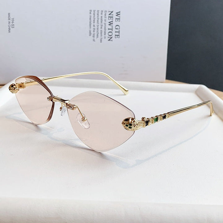 Women's Cat-Eye Sunglasses with Luxurious Jewelry Frame Kalsten