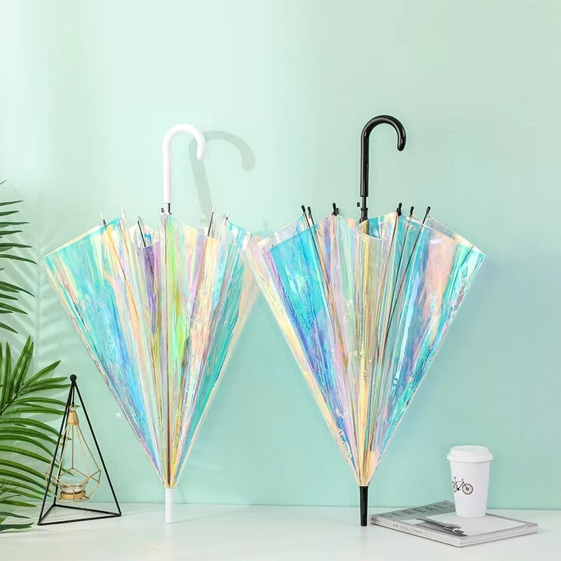 Ladies Rainbow Colored Umbrella Kalsten