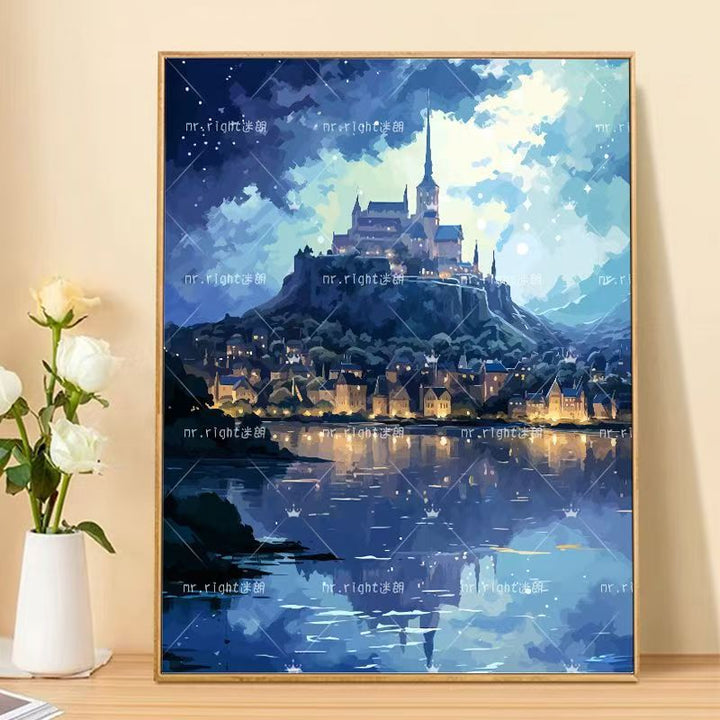 Fantasy Landscape Art Print Kalsten