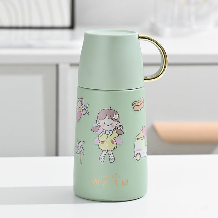 Ladies Insulated Carafe with Colorful Motif Design Kalsten