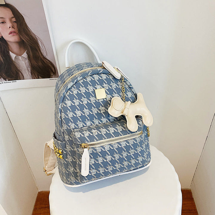 Textured Mini Backpack Kalsten