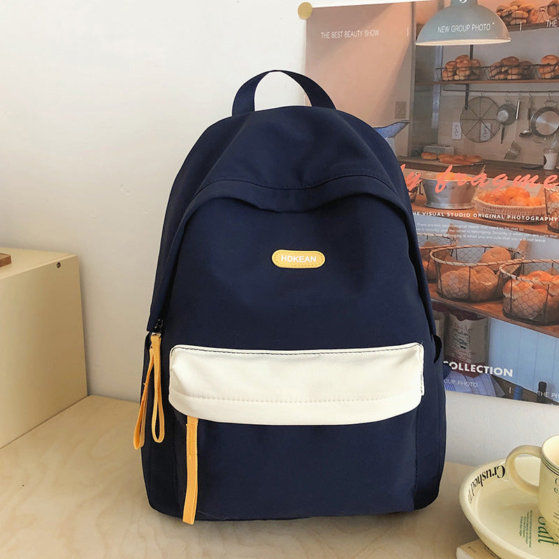 Lightweight Multicolored Casual School Backpack