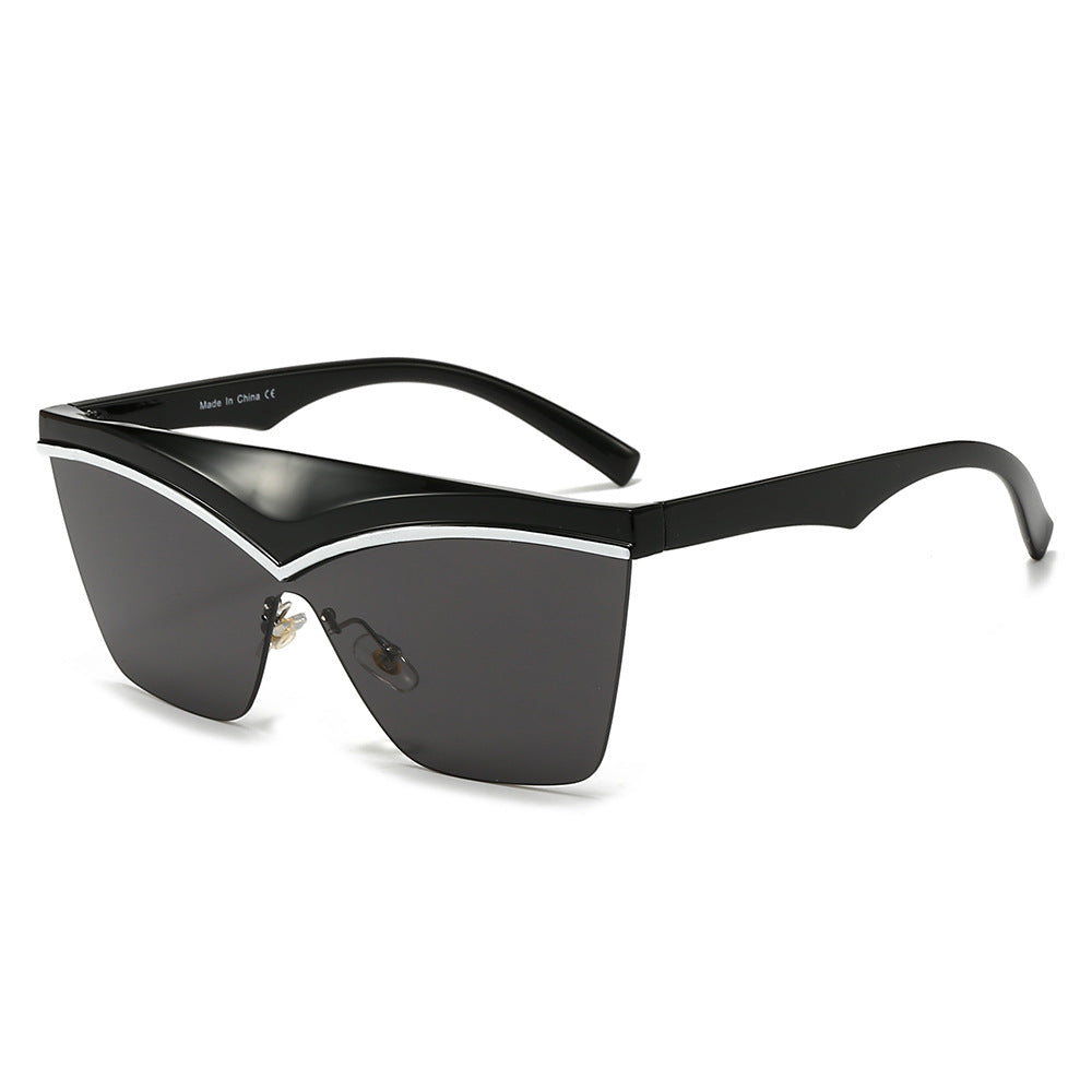 Ladies Designer Sunglasses with Asymmetrical Frame and High-Tech Lenses Kalsten