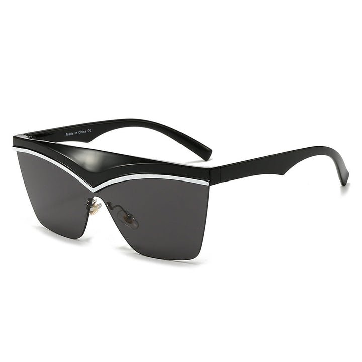 Ladies Designer Sunglasses with Asymmetrical Frame and High-Tech Lenses Kalsten