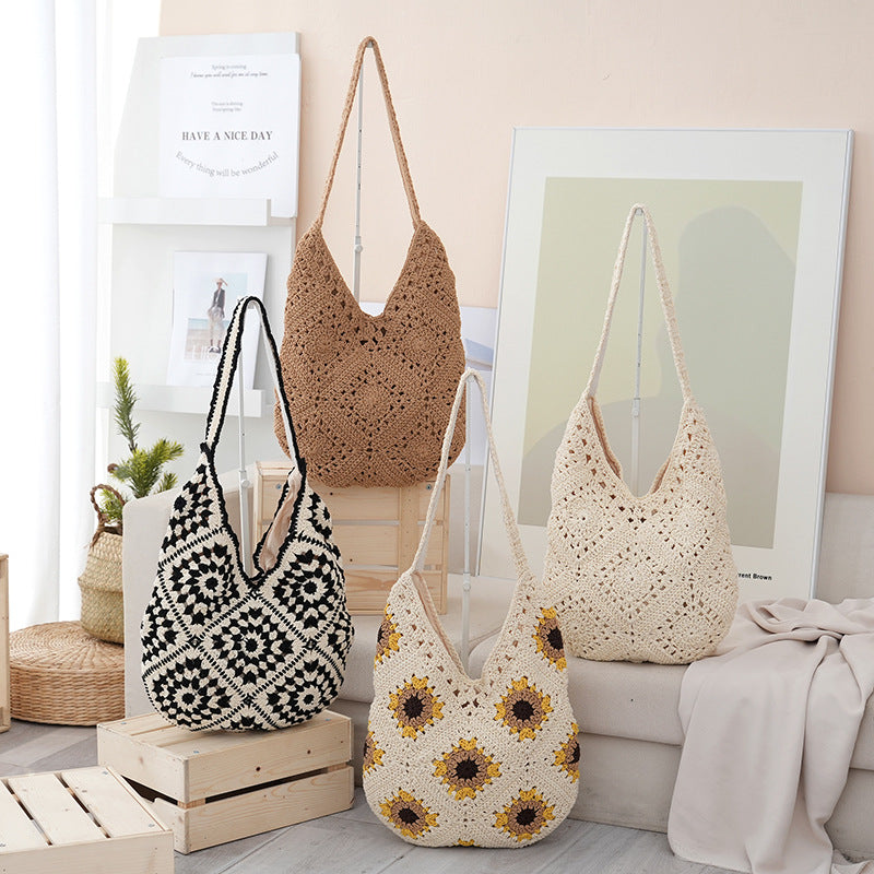 Handmade Crochet Shopper Bag Kalsten