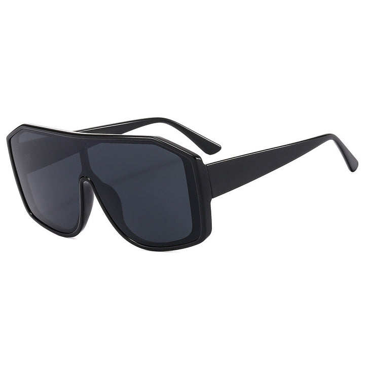 Women Fashionable Oversized Sunglasses in Extravagant Animal Print Design Kalsten