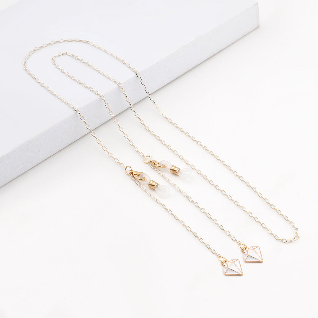 Elegant Geometric Glasses Chain kalsten