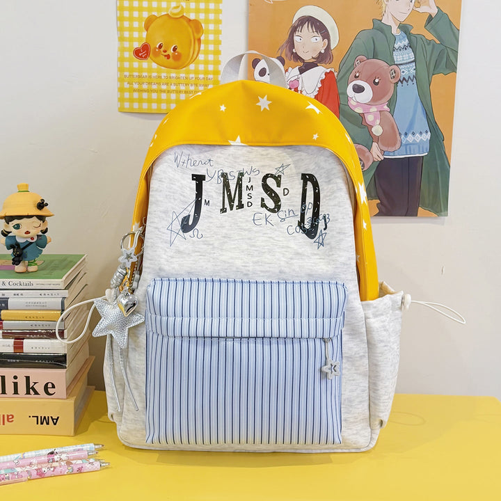 Casual Graphic-Print School Backpack