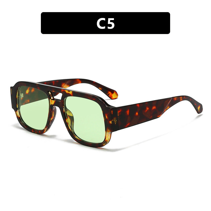 Ladies modern sunglasses in elegant rectangular design Kalsten