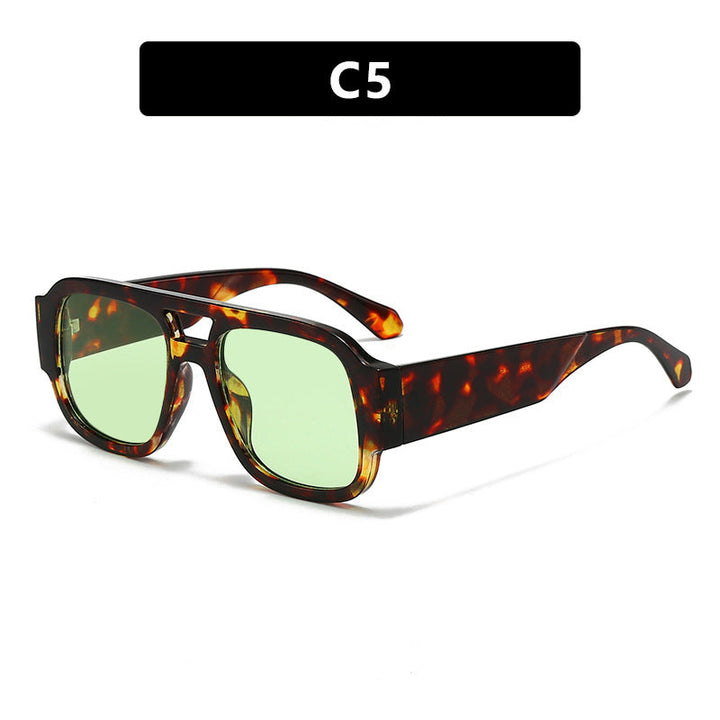 Ladies modern sunglasses in elegant rectangular design Kalsten