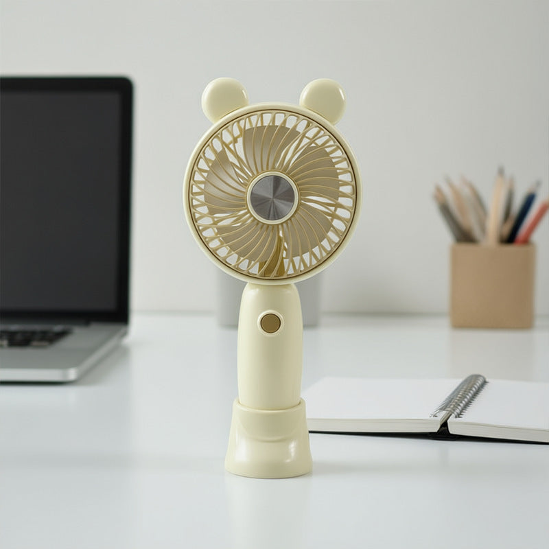 Ladies Portable Mini Fan with Cute Animal Design Kalsten
