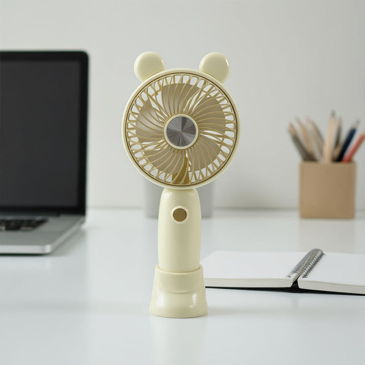 Ladies Portable Mini Fan with Cute Animal Design Kalsten