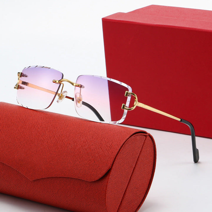 Ladies elegant half-frame corrective glasses Kalsten