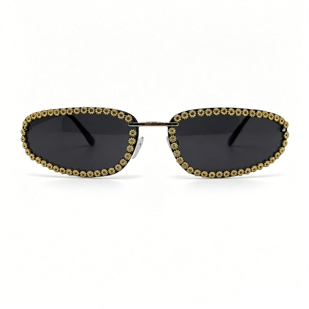 Ladies fashionable sunglasses with sparkling stone embellishment Kalsten