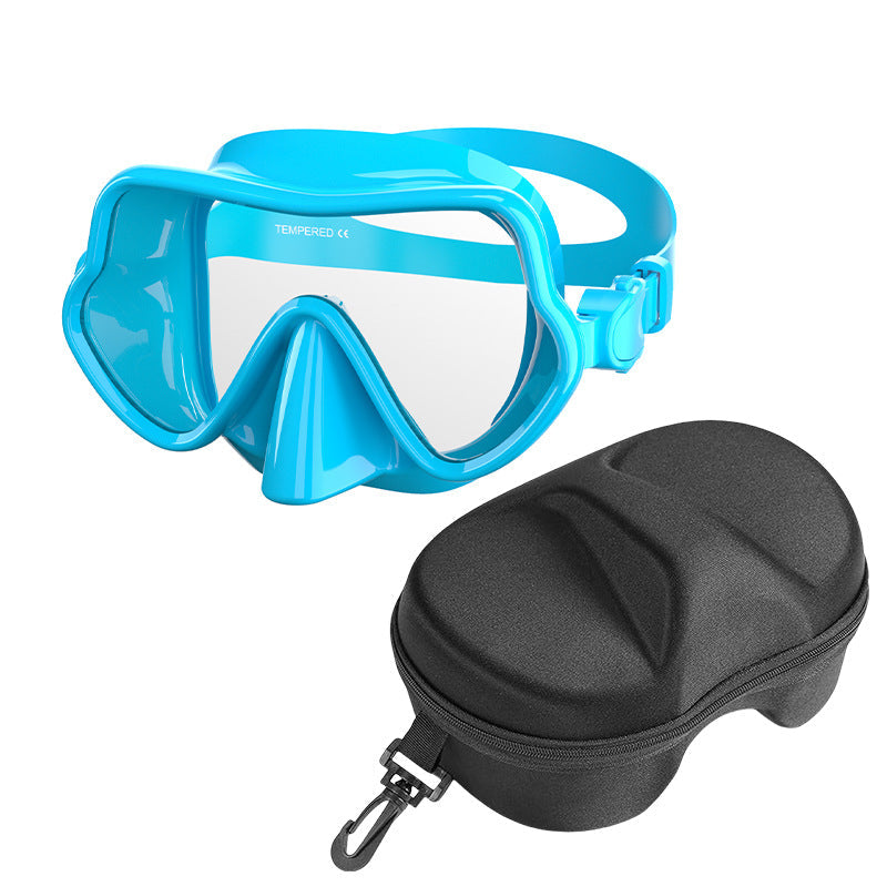 Diving mask with wide field of vision and comfortable wearing comfort Kalsten