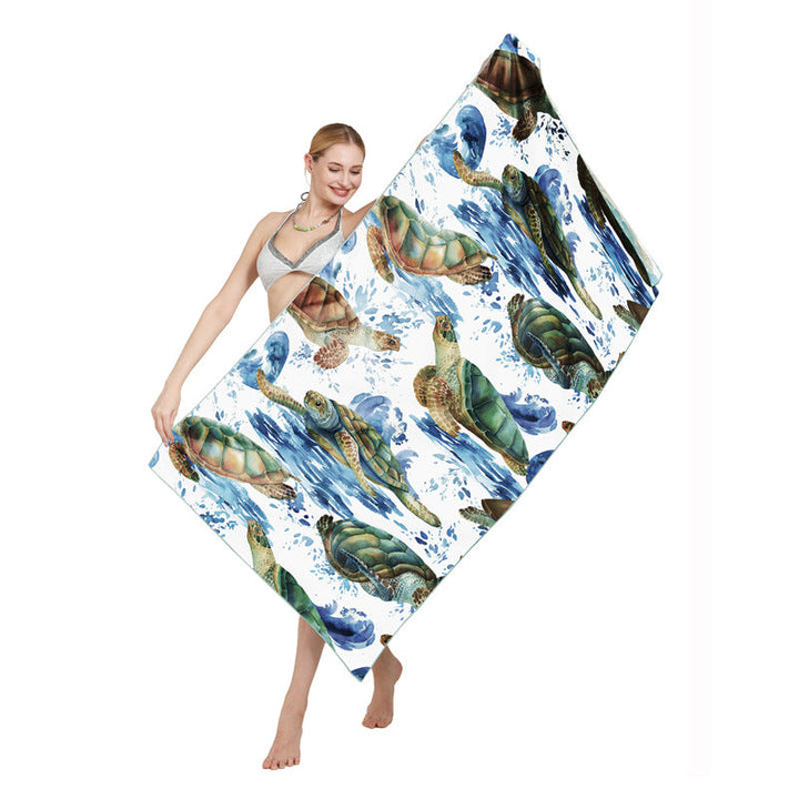 Beach towel with creative mandala design Kalsten