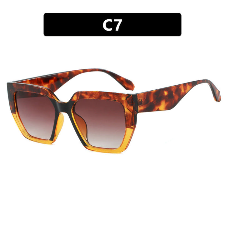 Women's geometric glasses in stylish tortoiseshell pattern Kalsten