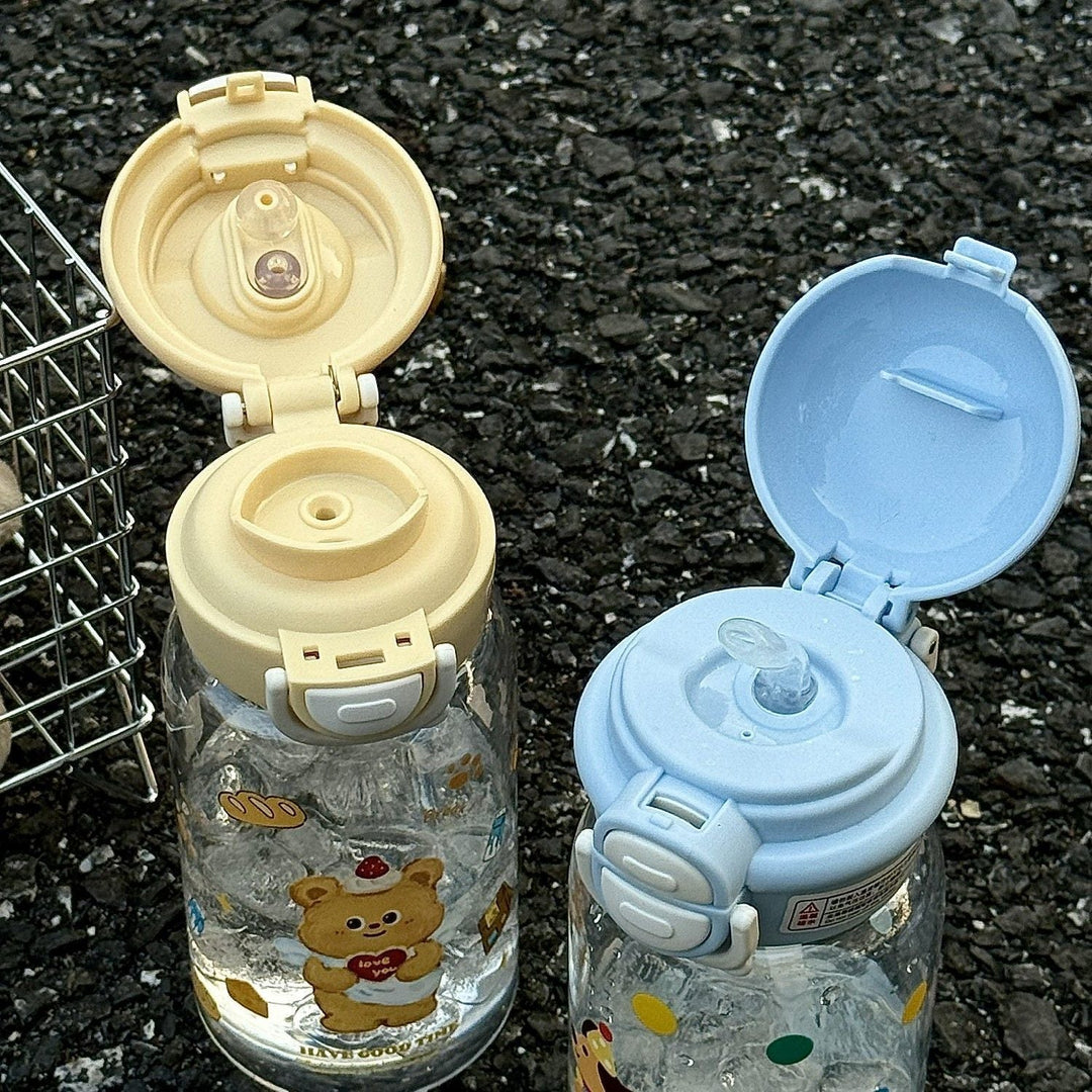Ladies child-friendly drinking bottle with funny dog design Kalsten