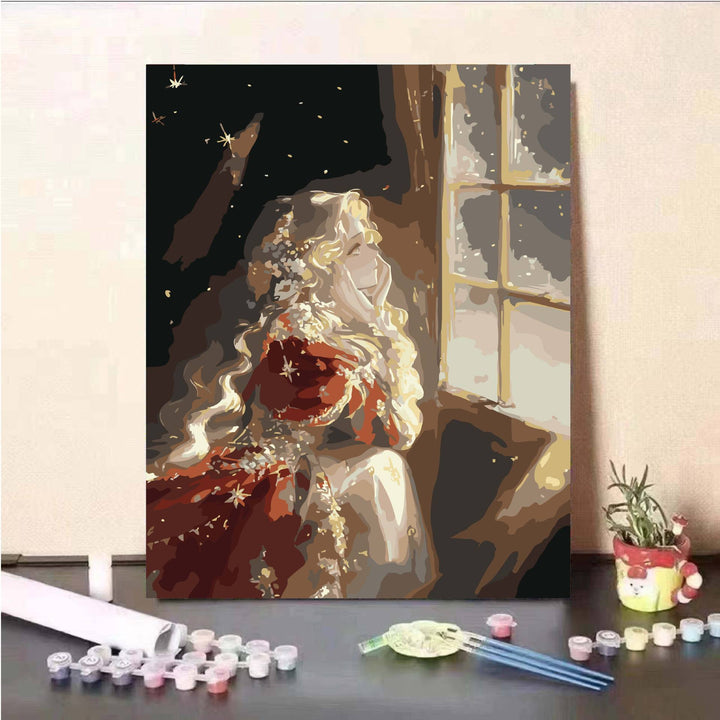 Dreamy Night Sky Canvas Art Kit Kalsten