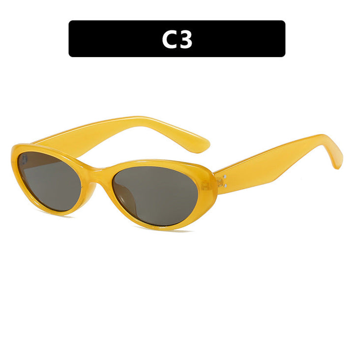 Women's fashionable Cat-Eye sunglasses with high-quality plastic frame and UV protection Kalsten