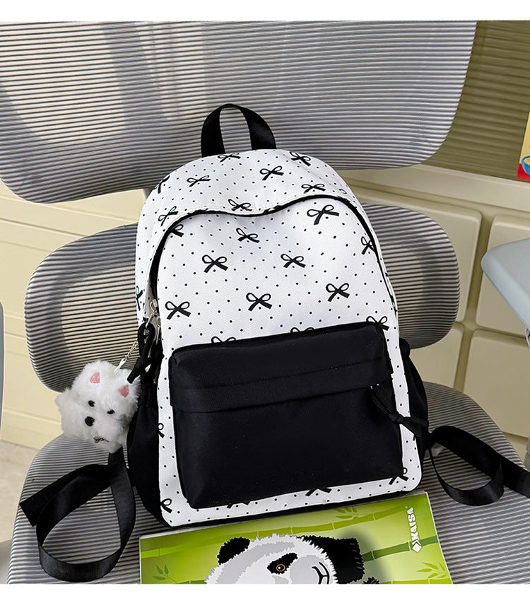 Whimsical Pattern Casual School Backpack Kalsten