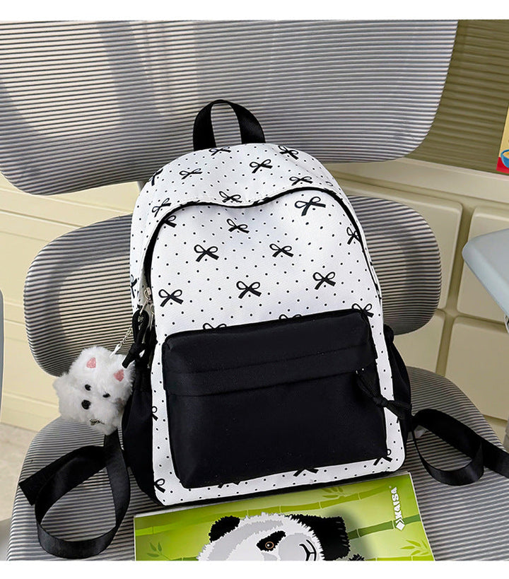 Whimsical Pattern Casual School Backpack Kalsten