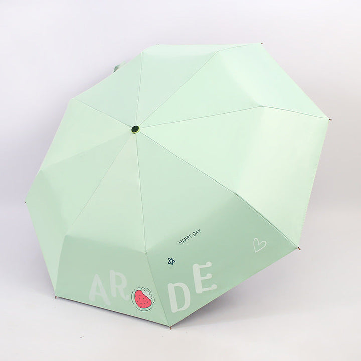 Women's Foldable Umbrella with Cheerful Design Kalsten