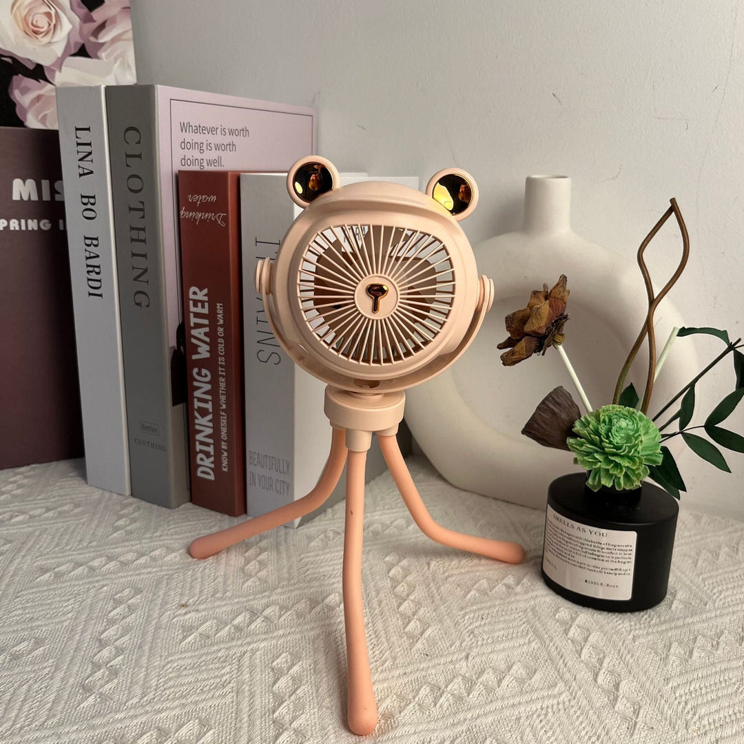 Cute Animal-Themed Portable Desk Fan Kalsten