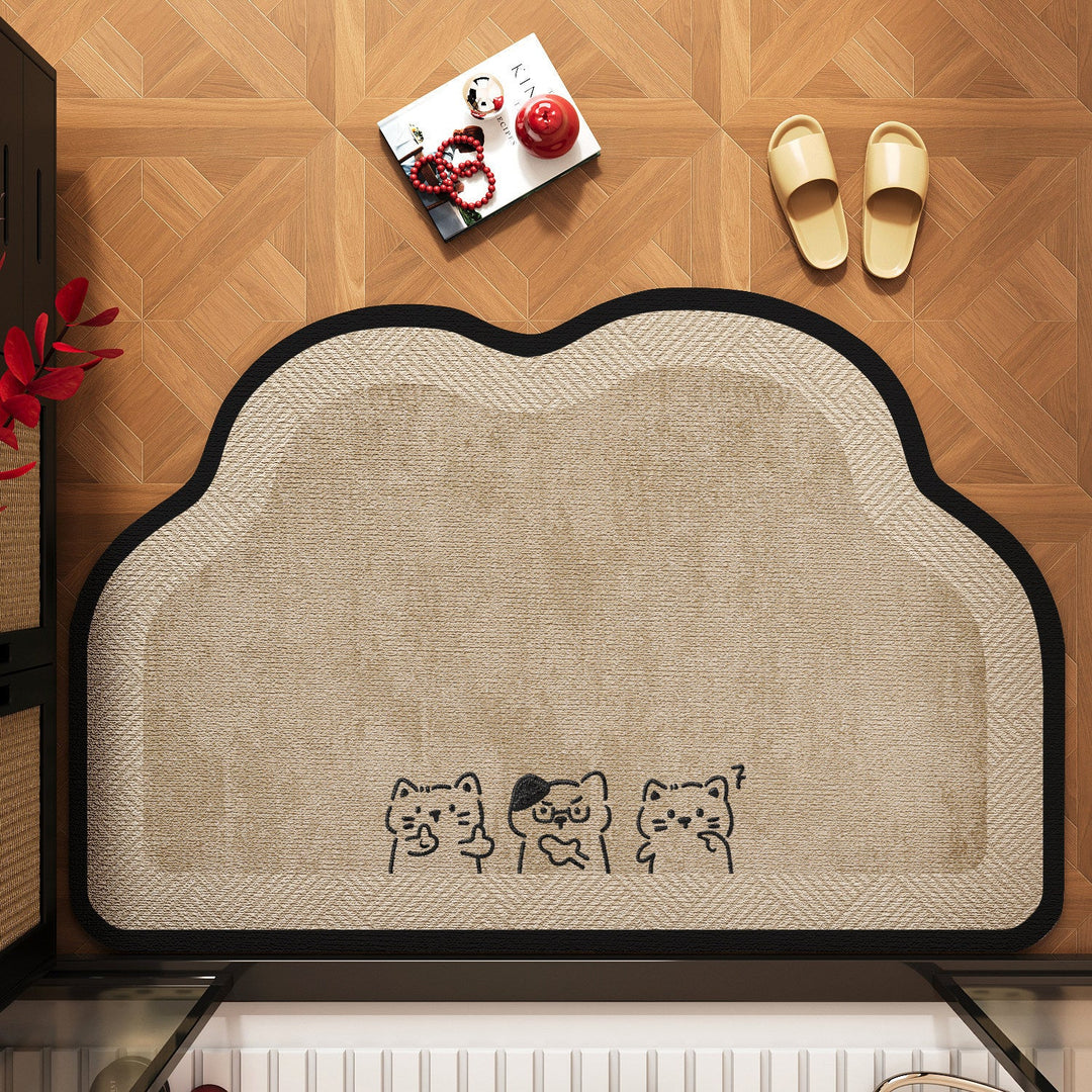 Charming Cat-Themed Door Mat Kalsten