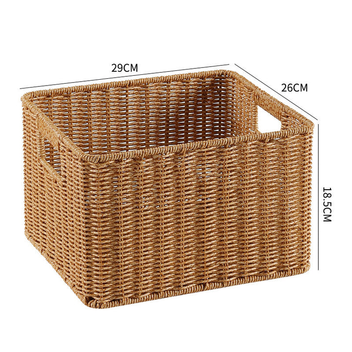 Premium Handwoven Square Storage Basket Kalsten