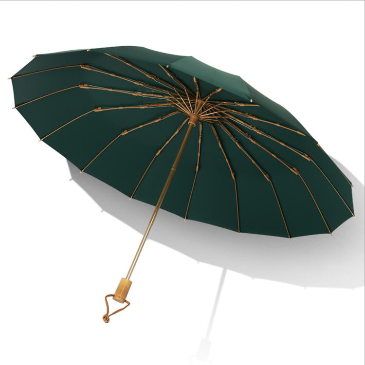 Ladies elegant folding umbrella with ergonomic design Kalsten
