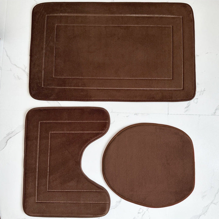 Plush Soft Bath Mat Set Kalsten