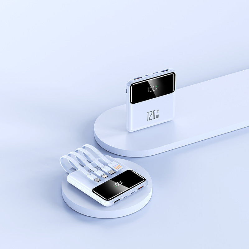 Portable power bank with intelligent charging function and LCD display Kalsten