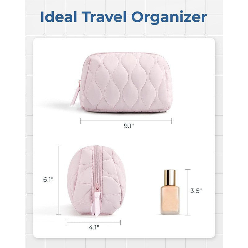Women's cosmetic bag with multi-level storage Kalsten