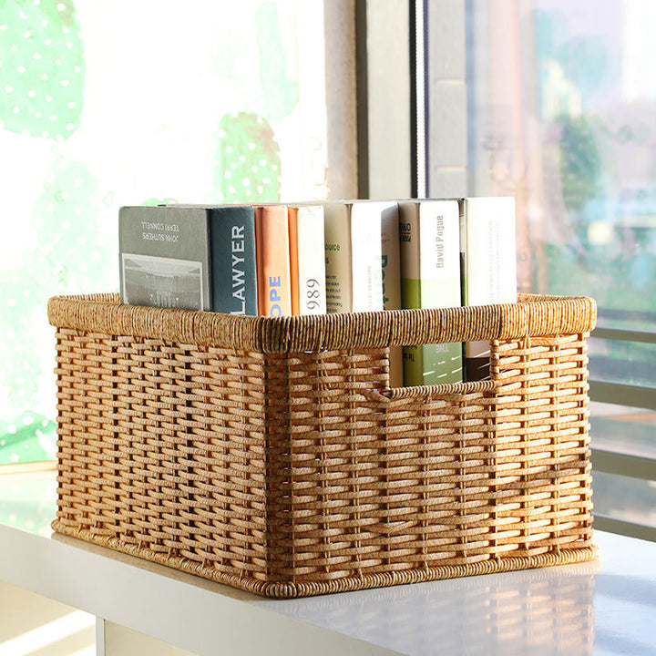 Unisex Practical Storage Basket with Open Handles Kalsten
