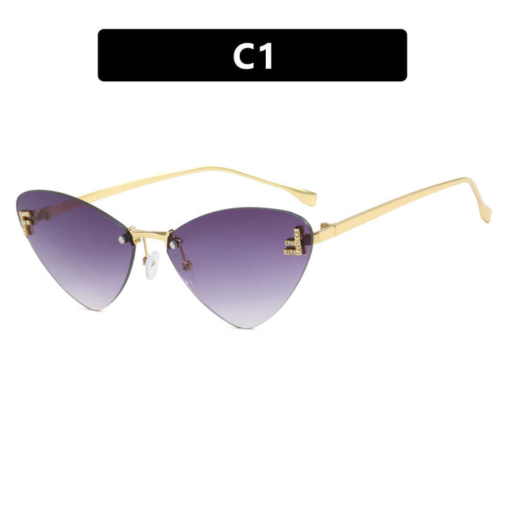Women's extravagant Cat-Eye sunglasses with sparkling details Kalsten