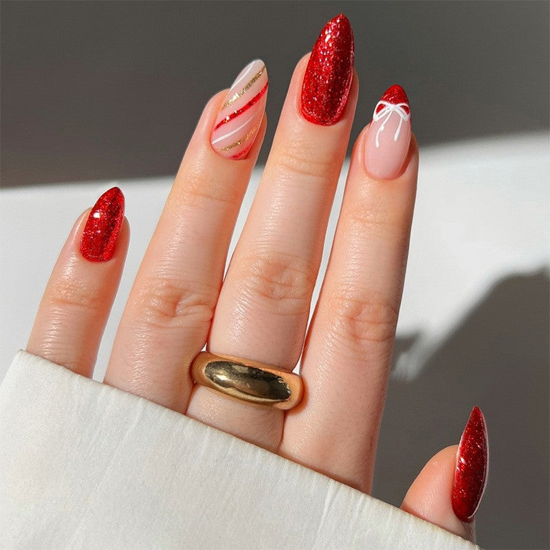 Gradient Style Press-On Nails with Closure Kit Acalora
