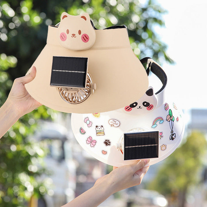 Ladies Portable Cooling Cap with Fan Function Kalsten